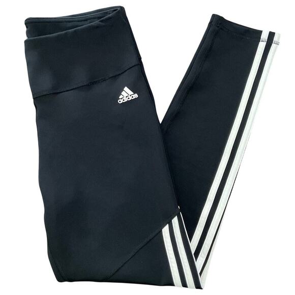 ADIDAS Women's Leggings Climalite High Rise Size Medium - Picture 2 of 7